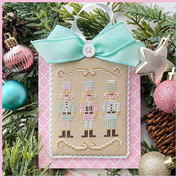 Country Cottage Needleworks ~ Pastel Collection 2 - Nutcracker Trio