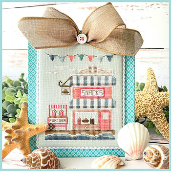 Country Cottage Needleworks ~ Beach Boardwalk #7 ~ Snack Shop