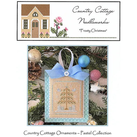 Country Cottage Needleworks ~ Pastel Collection 8 - Frosty Christmas