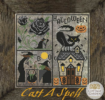 Cottage Garden Samplings ~  Cast A Spell