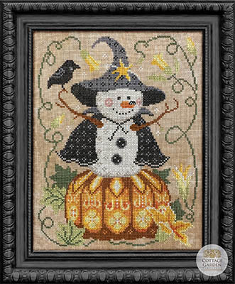 Cottage Garden Samplings ~ Snowman Collector 11 - The Witch