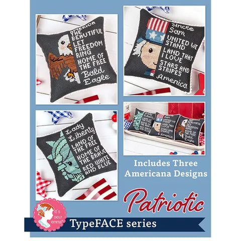 It's Sew Emma ~ Patriotic Typeface Series