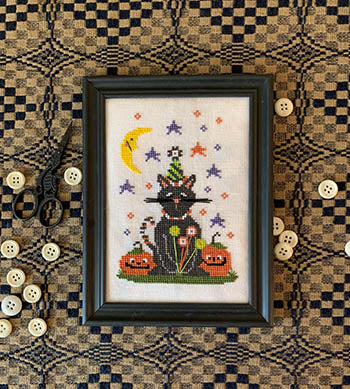 Stitches by Ethel ~  Meow-O-Ween
