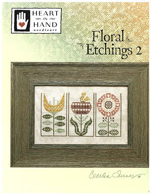 Heart In Hand ~ Floral Etchings 2