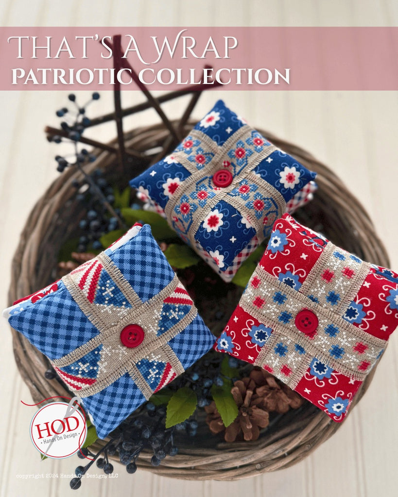 Hands On Design  ~ That's A Wrap - Patriotic Collection