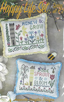 Jeanette Douglas Designs ~  Happy Life Sets - Spring 2