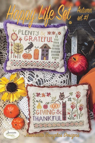 Jeanette Douglas Designs ~ Happy Life Set - Autumn 1