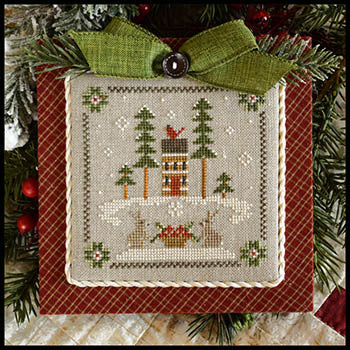 Little House Needleworks ~ Log Cabin Bunnies