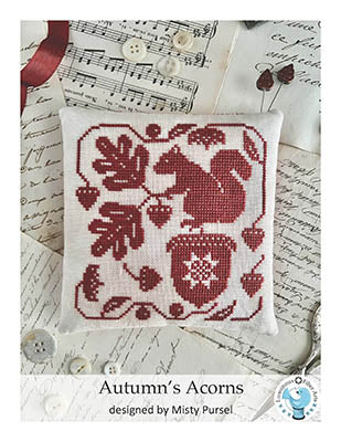 Luminous Fiber Arts ~ Autumn's Acorns