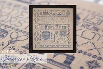 October House Fiber Arts ~ Americana Blue