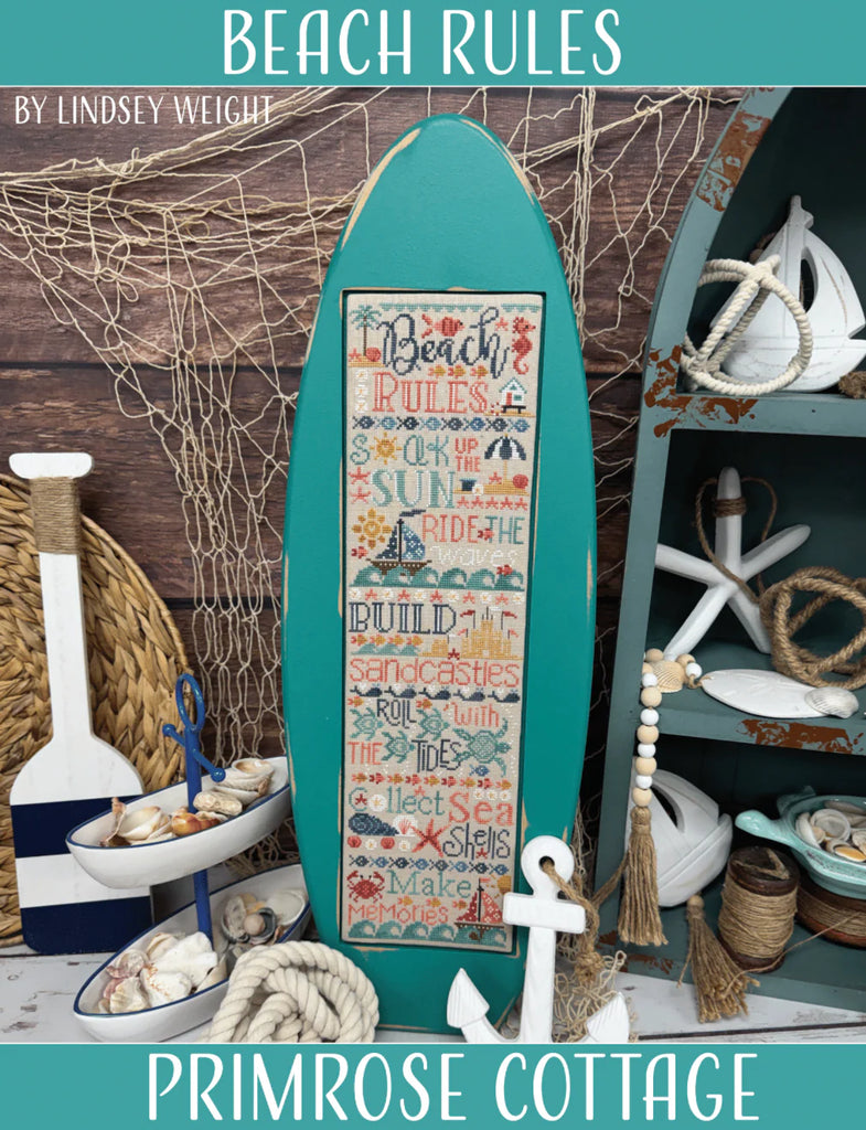 Primrose Cottage Stitches ~ Beach Rules