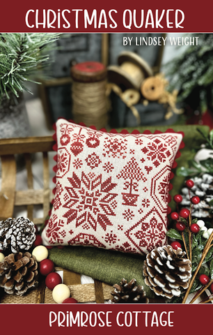 Primrose Cottage Stitches ~ Christmas Quaker