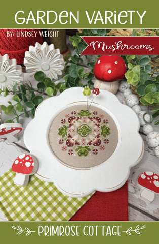 Primrose Cottage Stitches ~ Garden Variety: Mushroom