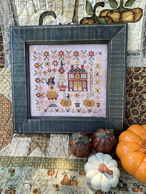 Pansy Patch Stitchery ~ Autumn Garden At Cranberry Manor