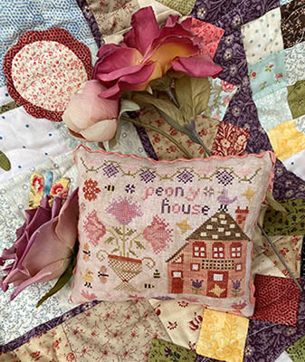 Pansy Patch Stitchery ~ Peony House