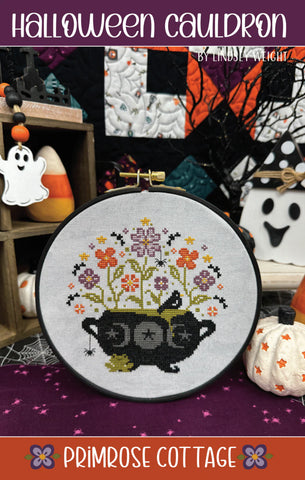 Primrose Cottage Stitches ~ Halloween Cauldron