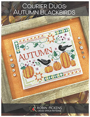 Robin Pickens INC ~ Autumn Blackbirds - Courier Duos