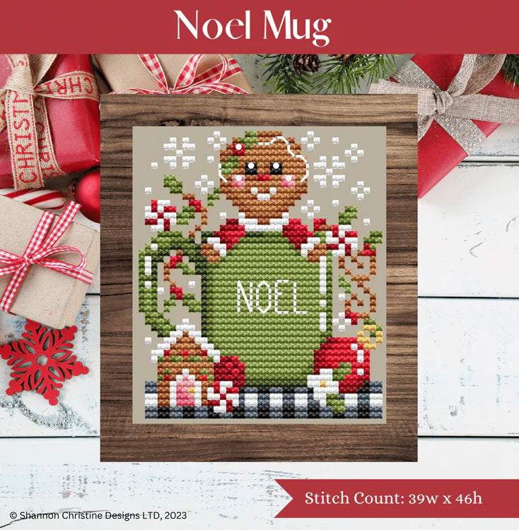 Shannon Christine Designs ~ Noel Mug