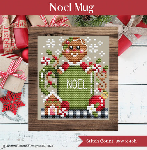 Shannon Christine Designs ~ Noel Mug