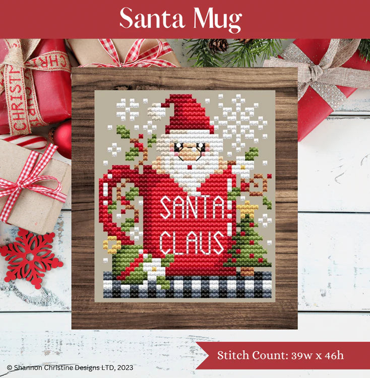Shannon Christine Designs ~ Santa Mug