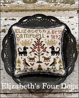 Scarlett House ~ Elizabeth's Four Dogs
