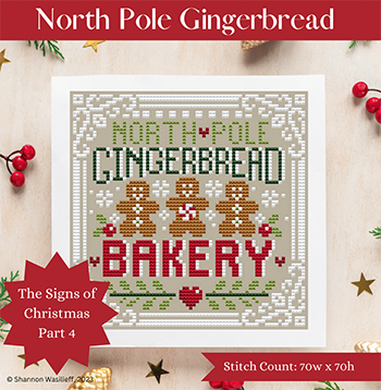 Shannon Christine Designs ~ North Pole Gingerbread - Signs Of Christmas 4