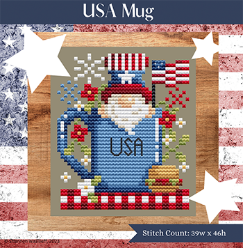 Shannon Christine Designs ~ USA Mug