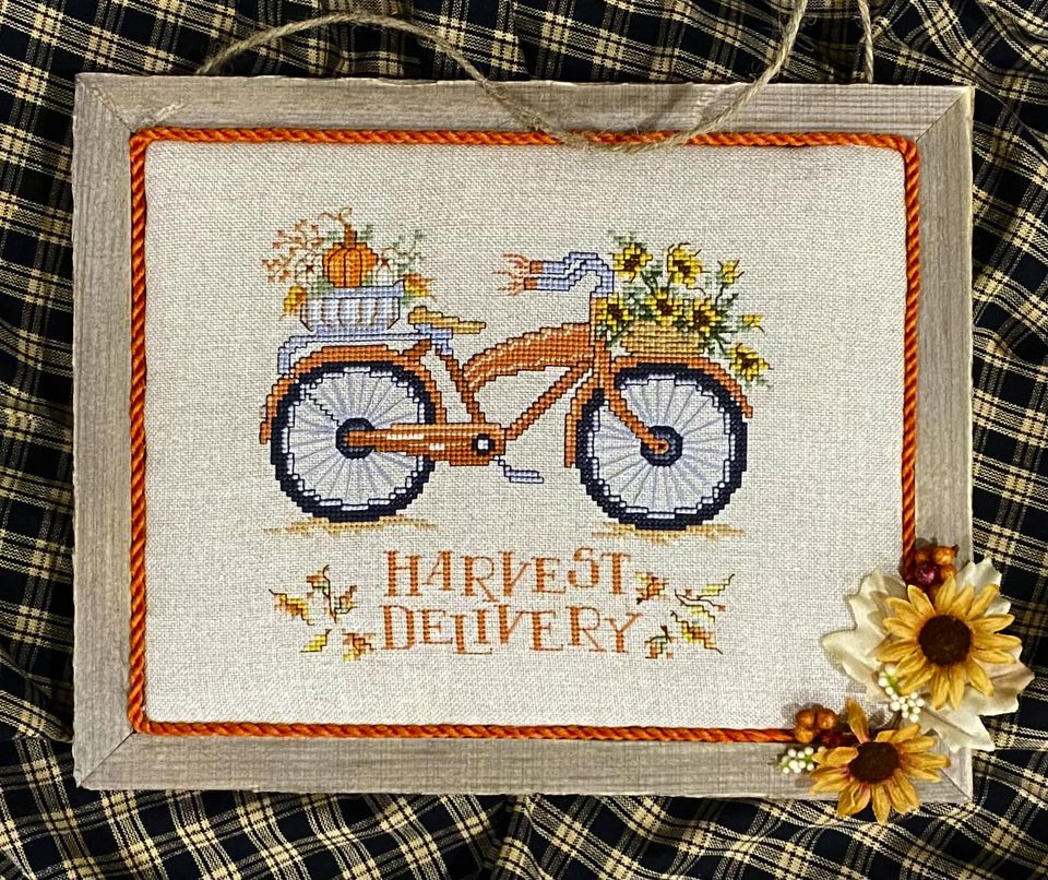 Sue Hillis Designs ~ Harvest Delivery Bike