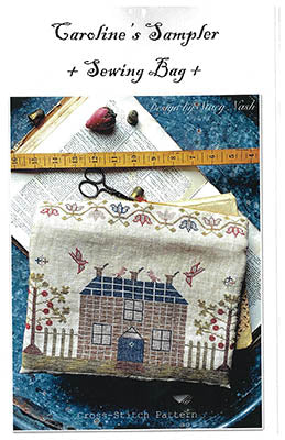 Stacy Nash Primitives ~ Caroline's Sampler Sewing Bag