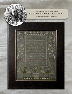 Shakespeare's Peddler ~ Jenny Bean's The Green Bean Sampler