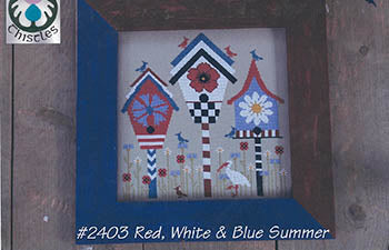 Thistles ~ Red, White & Blue Summer