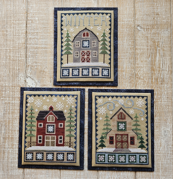 Waxing Moon Designs ~ Winter Barn Trio