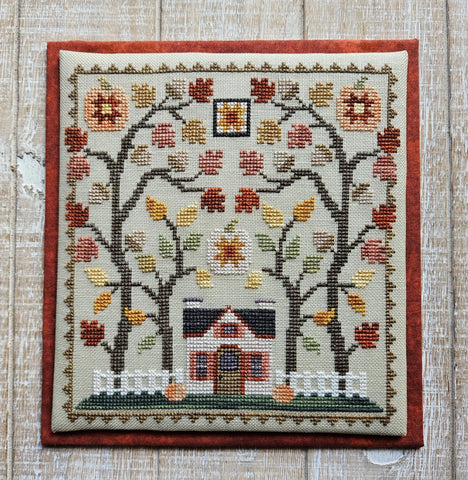Waxing Moon Designs ~ Little House in the Autumn Woods