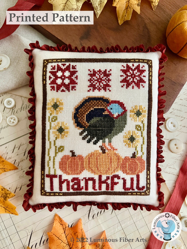 Luminous Fiber Arts ~ A Turkey's Thanks