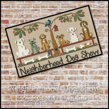 Little House Needleworks ~ Neighborhood Dog Show