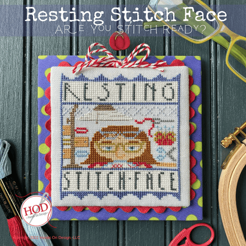 Hands On Design ~ Resting Stitch Face