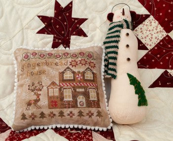 Pansy Patch Stitchery ~ Gingerbread House