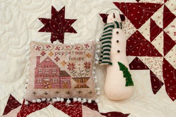 Pansy Patch Stitchery ~ Peppermint House