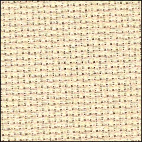 14ct Aida ~ Beige ~ Random Cut  16 3/4" X 21 1/4"