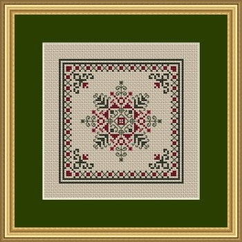 Happiness Is Heart Made ~ Christmas Snowflake