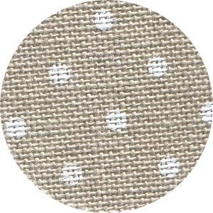 32ct Linen ~ Belfast Petit Point ~ Natural-Raw/White ~ Fat 1/8