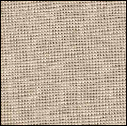 36ct Edinburgh Linen ~ Light Mocha ~ Fat 1/8