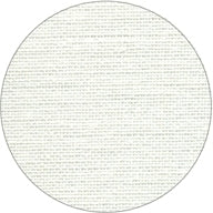 40ct Newcastle Linen ~ White ~ Fat 1/8
