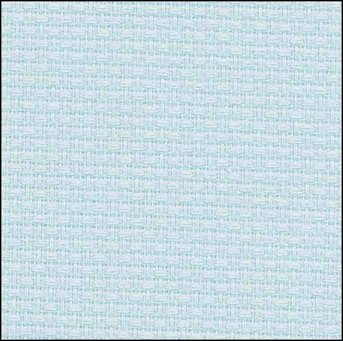 36ct Edinburgh Linen ~ Aqua ~ Fat 1/8