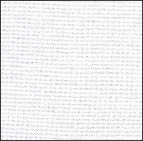 56ct Zweigart Kingston Fabric - White ~ Fat 1/4