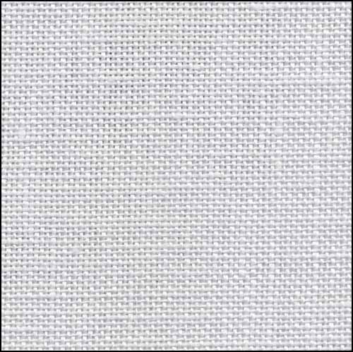 32ct Linen ~ Silver Moon ~ Fat 1/4