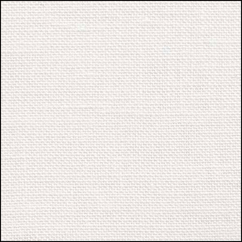 46ct Bristol Linen - White ~ Random Cut ~ 13 1/2" X 15 3/4"