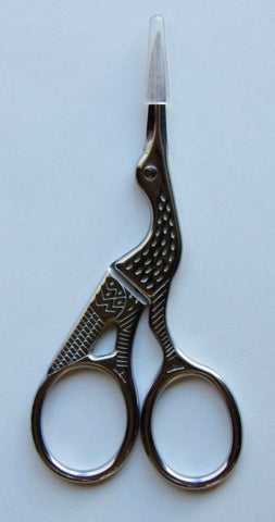 Silver Stork Embroidery Scissors