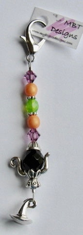 Witch Hat/Tea Pot Mini Fob ~ Limited # available!