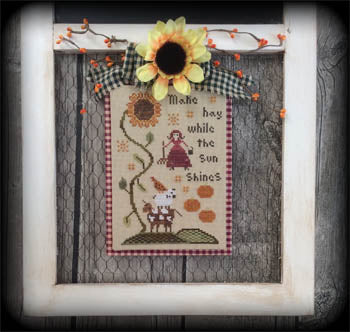 Annie Beez Folkart ~ Make Hay While The Sun Shines
